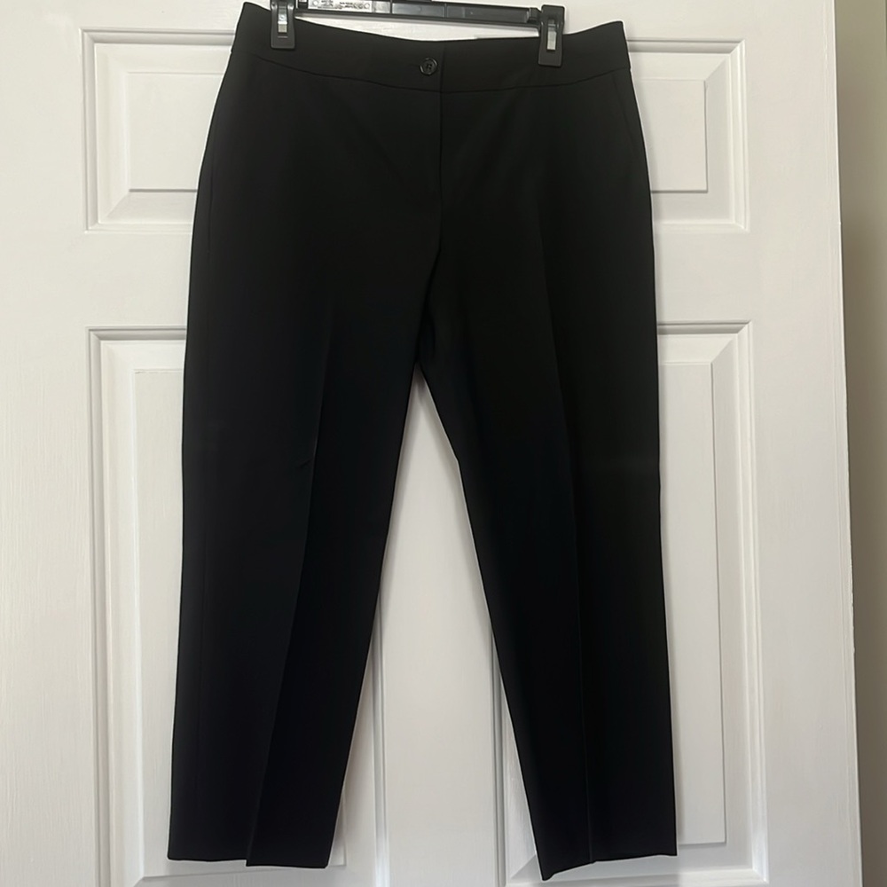 Talbots Black Cropped Dress Pants